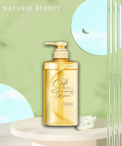 Dầu Gội Phục Hồi Hư Tổn, Ngăn Rụng Tóc Tsubaki Premium Repair Shampoo 490ml